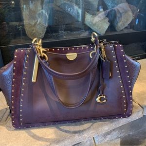 Coach Oxblood Dreamer Satchel Handbag
